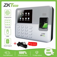 ZKTeco Fingerprint Attendance Machine Absence Machine Time Attendance Device With SSR Report ZK LX50