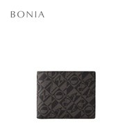 Bonia Black Dario Monogram Long Wallet