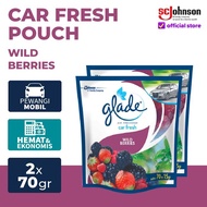 Glade Car Wild Berries Refill 70gr x 2pcs