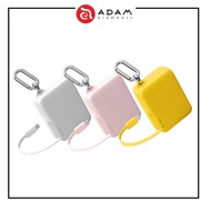 Adam 10000Mah VIONTA T1 Solid State Cable / Power bank 10000Mah built-in cable / 1year warranty / CC