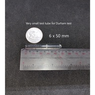 3pcs PYREX Glass Durham Tube 6x50mm