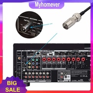 Hidden Adhesive Mount AM FM Radio Antenna F Female Head To TV 3.5 Mono FM Radio Antenna for Car FM T