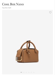 DELVAUX- Cool Box Nano Taurillon Soft Handbag