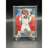 2025 Bowman's Best BRYCE HARPER Blue Lazer Refractor /150 65 Phillies