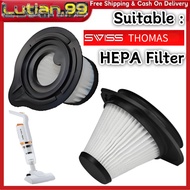 HEPA Hypa Micro Filter Cordless Vacuum Cleaner Replacement Accessories Swiss Thomas Cordless