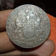 Koin kuno east india company nominal 4 keping tahun 1804