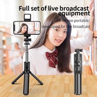 Bluetooth Selfie Stick Universal Integrated Live Mobile Camera Stand Streaming Phone Q3e9