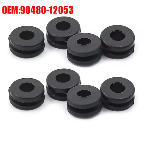 8X 4X Rubber Mount Grommet Side Cover Fender Headlight Battery Box For Yamaha DT50 DT100 DT125 DT175