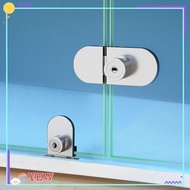 YEW Glass Door Lock Home Office Double Open Sliding Security Hardware Lockset