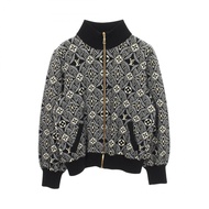 【二手】LOUIS VUITTONSince 1854 Monogram Zip-Up Knit RW211A ZIF FKKC99 羊毛尼龍外套 女款
