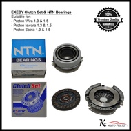 EXEDY Clutch Set & NTN Bearings for Wira, Iswara, Satria