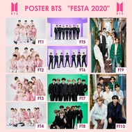 Poster BTS Festa 2020 Jungkook V Jimin Jin Suga Kpop