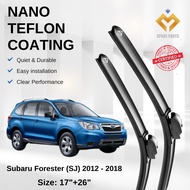Subaru Forester (SJ) 2012 - 2018 Premium Japan Tech Car Wiper Accessories 17”+26” Universal Hook–Inc