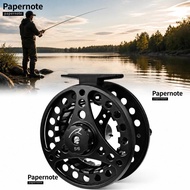 PAPERNOTE Fly Reel, 85mm Diameter 2+1BB Bearings Fly Fishing Reel, Durable Aluminum Alloy 5/6 WT Fis