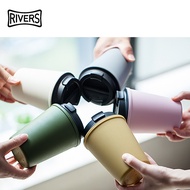 Japan rivers sleek Portable Travel Mug Coffee Cup Water Cup Pear Blossom Cup Heat-resistant Sealing 