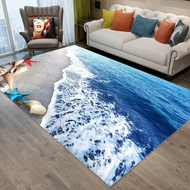พร้อมส่ง!!!พรมปูพื้น พรม3D พรมปูพื้นห้อง พรมกันลื่น พรมในห้องนั่งเล่นหนานุ่มลายสวยงานดี ขนาด120×160/