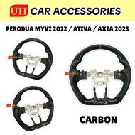 PERODUA STEERING PERODUA MYVI G3 CARBON STEERING ATIVA STEERING AXIA 2023 STEERING CARBON STEERING L