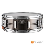 Pearl Sensitone Heritage Alloy Black/Brass 14x5.014x6.5 กลองสแนร์