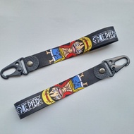 GANTUNGAN Onepiece luffy keychain | Luffy One Piece Keychain | PREMIUM BLACK