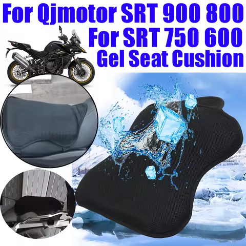 For Qjmotor QJ SRT 900 800 750 600 SX X SRT800 SRT900 SRT900SX Motorcycle Accessories Gel Seat Cushi