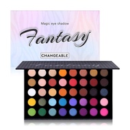 Professional Eyeshadow Palette, 40 Colors, Rich Colors, Mixable, Matte, Flashing, Metallic, Eyeshado