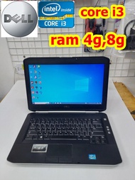 Notebook (Laptop) DELL latitude E5420, Core i3, Ram 4GB,8 GB ssd 128GB+HDD 250GB (สินค้ามือสอง พร้อมใช้งาน)