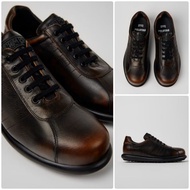 European Daigou Camper Black Brown Classic Weight Leather Shoes