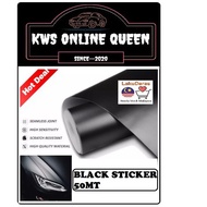 Matte Black Car Sticker Vinyl Film Sheets Wrap Car Body Sticker 50MT