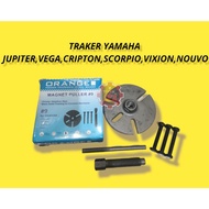 JUPITER ORANGE MAGNET TRACKER MAGNET PULLER 9 TRACKER MAGNET YAMAHA