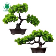 Kesoto Artificial Plants Greenery Bonsai Small Plants Decor for Home Table Bedroom