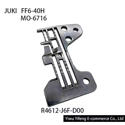 Q X YUN JUKI R4612-J6F-D00 Needle Plate For MO-6716 FF6-40H 5-Thread Overlock Sewing Machine Parts