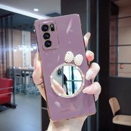 Case Oppo Reno 6 4G Reno 5 Miror Terbaru Plating Bening Tpu Silikon Casing Kaca Pelindung Camera Soft Case Handphone