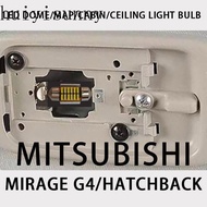 HYS For Mitsubishi Mirage G4 Hatchback White Ice Blue LED Dome Light Map Ceiling
