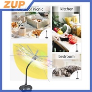 ZUP Fly Fan for Tables Rechargeable Fly Fans Flexible Keeps Flies Away Fly Repellent for Outdoor Pic