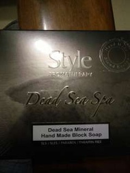 【Style】以色列死海黑鑽泥手工皂/以色列死海能量奇蹟皂(黑皂) 120g