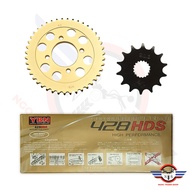Genuine sprocket set GN125, HJ125, GN125-2F -NTS