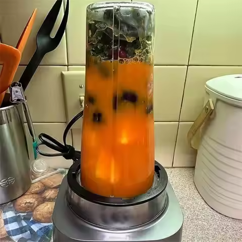 D0AB Juicer Replacement Cup 24OZ Plastic Juicer Cup Plastic Cup Juice Cup Plastic Texture for SS101 