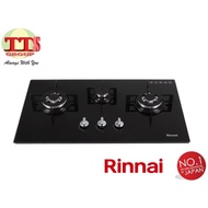 TTS-Gas Stove Rinnai RB-713N-G 3-Burner Glass Gas Built-In Hob