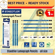 OKADA Staedtler Mars Lumograph Pencil  6B 7B 8B 9B  Artist Pencil