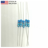 10PCS 6.2R ±5% 0.5W, Through Hole Resistor