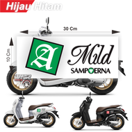 sticker cutting a mild sticker sampoerna mild satu set