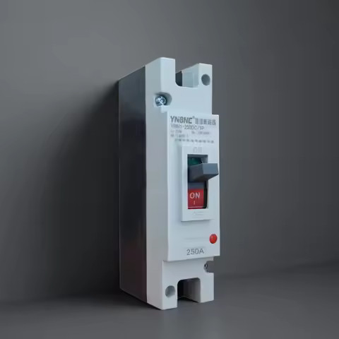 12V 24V 48V 300A 400A 500A 600A DC Circuit Breaker High Power Air Switch Molded Case Circuit Breaker