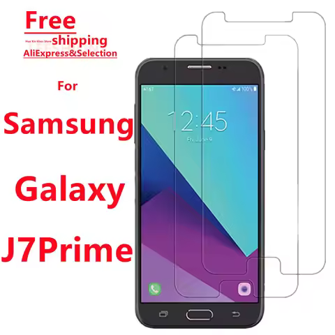 For Samsung Galaxy J7Prime Tempered Glass Screen Protector - Smartphone Protection Suitable for Sams