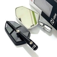 Gương kính H2C Mview V2 Full nhôm CNC chân xoay 360 độ