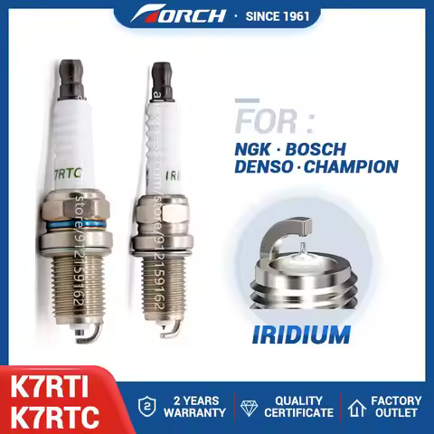 Iridium Candles China Original TORCH Spark Plugs K7RTI K7RTC for Great Wall C20R/C30/M1/M2/M4/Wingle