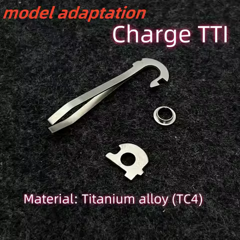 1 set Titanium Alloy Tweezers For Leatherman Charge TTI DIY Accessories