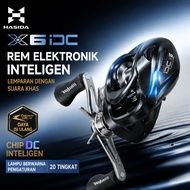 FREE LINE HASIDA X6 DC "ZING" Ultralight Baitcasting Fishing Reel 165 g Carbon Bearing Reel 5+1BB Ge