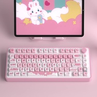 【Keycap Only】MOT Profile Snacks Little Rabbit Keycap 138 Keys PBT Five Sided Sublimation For Cherry 