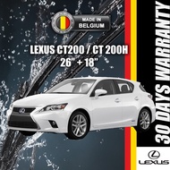 Lexus CT200 CT200h Wiper MADE IN BELGIUM 26" + 18" Front Wiper Blades SHENZO