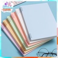 TTT Notebook A5 Notebook 80 Sheets Diary Book Aesthetic Sketch Book 8 Holes Binder School Office Not